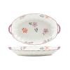 Ceramic fresh round instant noodles dishes household exquisite high temperature -13 inch fish dish