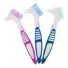 ifundom Dual-Head Toothbrushes Set 3Pcs with Soft Bristles Anti-Slip Handle Compact and Portable Design for Travel and Outings Oral Care Promoting Independence for Elderly view 1