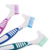 ifundom Dual-Head Toothbrushes Set 3Pcs with Soft Bristles Anti-Slip Handle Compact and Portable Design for Travel and Outings Oral Care Promoting Independence for Elderly view 3