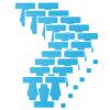 10pcs Thumb Support Tape, Self-Adhesive Kinesiology Thumb Support Brace Protective Straps Stretchy Athletic Tape for Sport Housework Joint Supporting (Blue) view 1