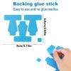 10pcs Thumb Support Tape, Self-Adhesive Kinesiology Thumb Support Brace Protective Straps Stretchy Athletic Tape for Sport Housework Joint Supporting (Blue) view 2