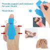 10pcs Thumb Support Tape, Self-Adhesive Kinesiology Thumb Support Brace Protective Straps Stretchy Athletic Tape for Sport Housework Joint Supporting (Blue) view 4