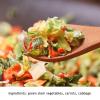 DAMAICHUHAI Dehydrated Vegetables,Mixed Vegetables,Ramen Toppings,Made from Dehydrated Fresh Vegetables, The More You Chew, The More Delicious it Becomes,250g/8.8oz. view 2