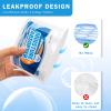OOOFLOWER 3-Pack Moisture Absorber, 9.8 oz (277g), Traps Moisture & Humidity, Portable Dehumidifier for Closets, Bathrooms, Toilets, Study Rooms, RVs, Basements view 4
