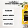 50 Pack Everyday Black Tea Bags Individually Wrapped Smooth Black Tea Sachets, Letterbox Friendly, Single Serve Tea Bags for Home, Office, Travel, Catering Espresso Yourself view 4
