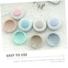 ARTSEWPLY 2pcs Macaron Shape Screen Cleaner Cloth Gentle Washable Eyeglass and Phone Wipes Lens and Electronic Device Cleaner for Smartphones Laptops Tablets Portable Macaron Screen Wiper view 3