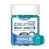 NavoSupply Creatine Monohydrate 5000mg Gummies - Sugar Free Muscle Support Supplement with Electrolytes & Vitamin D3 | Blueberry Flavour Chewable Creatine for Athletes & Fitness view 1