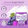 NavoSupply Creatine Monohydrate 5000mg Gummies - Sugar Free Muscle Support Supplement with Electrolytes & Vitamin D3 | Grapes Flavour Chewable Creatine for Athletes & Fitness view 2