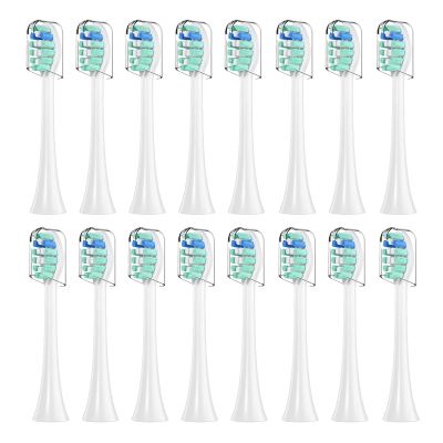 4-16pcs Toothbrush Replacement Heads,Compatible for with Brush Head 4100 5100 6100 9023(Orange)