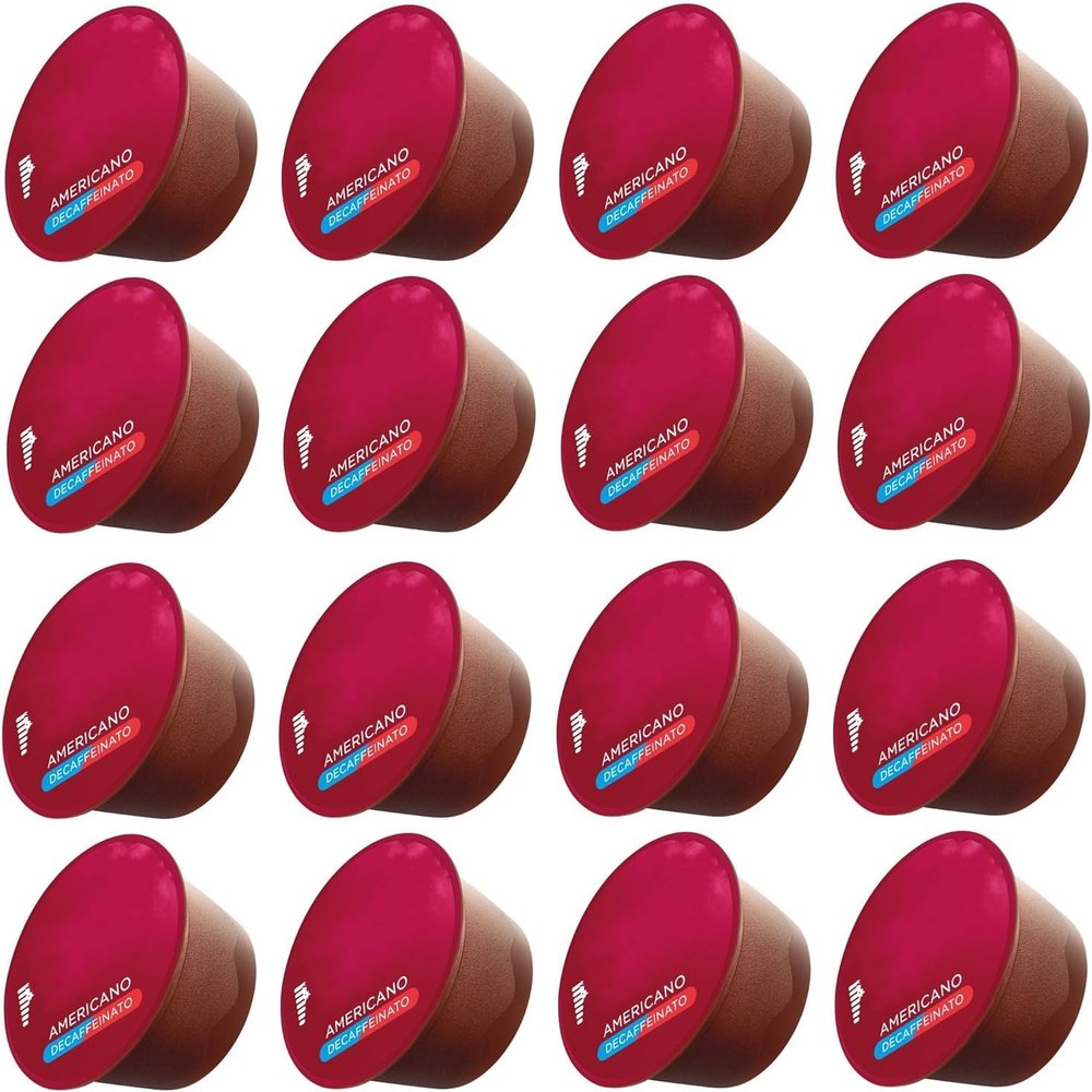 100 x Americano Decaf Decaffeinated Coffee Pods 100 Capsules 100 Drinks - Compatible with Dolce Gusto Machines | Sold by Bargain Hub