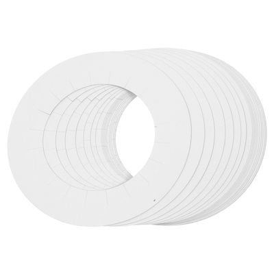 ABOOFAN Wax Warmer Protective Paper Pads Gaskets for Wax Machine Universal Supplies 20pcs White Disposable Collars for Hair Removal Accessories