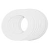 ABOOFAN Wax Warmer Protective Paper Pads Gaskets for Wax Machine Universal Supplies 20pcs White Disposable Collars for Hair Removal Accessories view 1