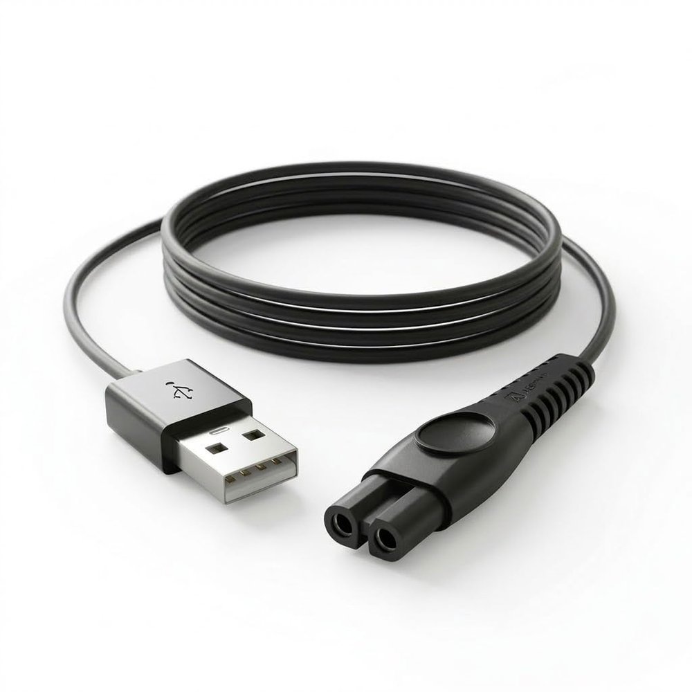 BeuInovia Technology 5V Cable Fit for Philips One blade Compatible with Phillips One Blade & 100+ Shaver Models | 5V USB Charging Cable for QP2724, QP2834, MG9520, BT3238, X5005 & More