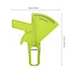 Yardwe Body Fat Caliper Digital Skinfold Calipers with Precision Measurement and Multifunctional Design Plastic Body Fat Measurement Device for Fitness Tracking and Home Use view 2