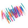 COLLBATH 40pcs Interdental Brush Tooth Flossing Brush Stainless Steel Wire Plastic Braces for Teeth Gaps and Oral Flosser Suitable for Braces and Daily Dental Care view 1