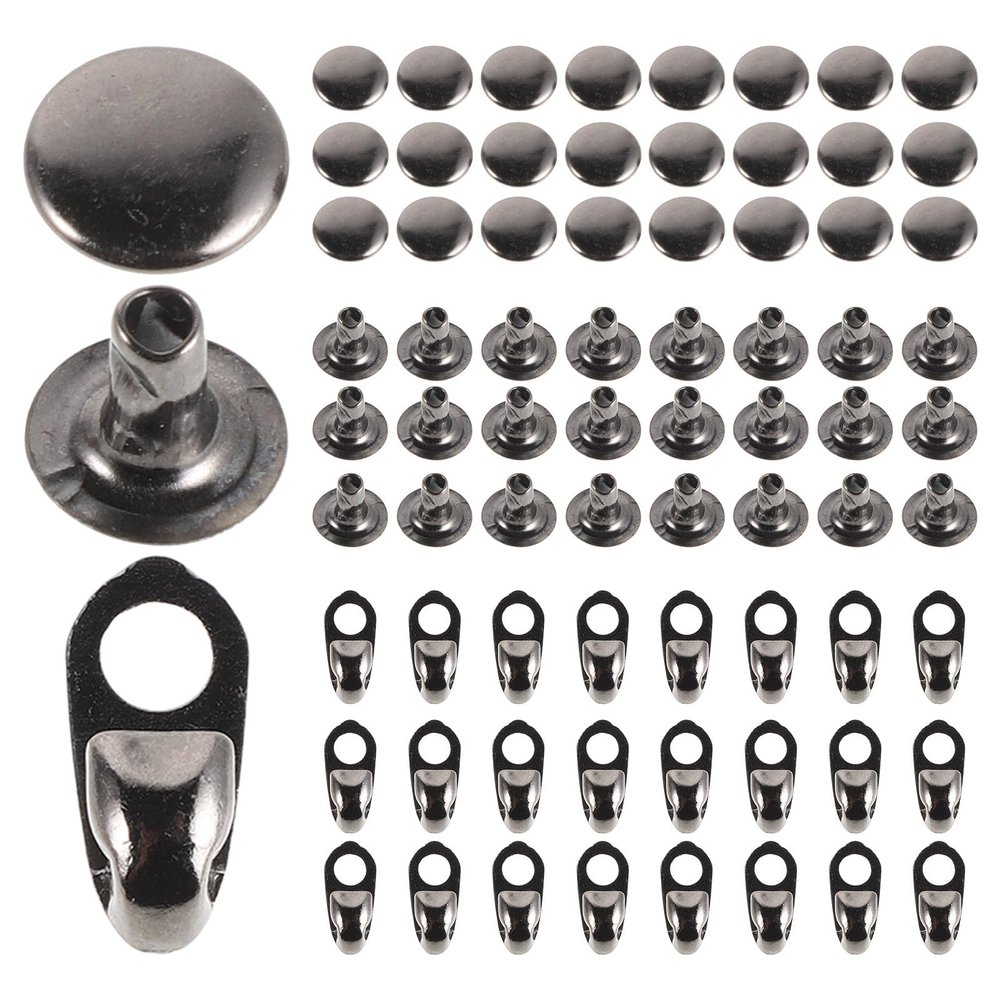 UPKOCH 20pairs Alloy Boot Buckle Hooks for Hiking Shoes Climbing Boot Buckle Metal Fasteners for Footwear Lace Hooks for Outdoor Work