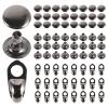 UPKOCH 20pairs Alloy Boot Buckle Hooks for Hiking Shoes Climbing Boot Buckle Metal Fasteners for Footwear Lace Hooks for Outdoor Work view 1
