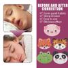 30pcs Sleep Strips cartoon animal Snoring Mouth Tape For Nose Breathing Reducing Children Snore Nose Aids Breathing Sticker Improve Slimming nose Sleeping snoring sleeping fast tape mouth De_t view 3