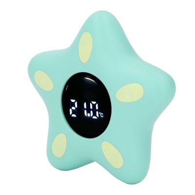 Aramox Infant Bathtub Thermometer High Definition Digital Display Water Thermometer, Slick Surface, Low Temperature Reminder, Apply to Parents and Baby, Size 10x10x3cm