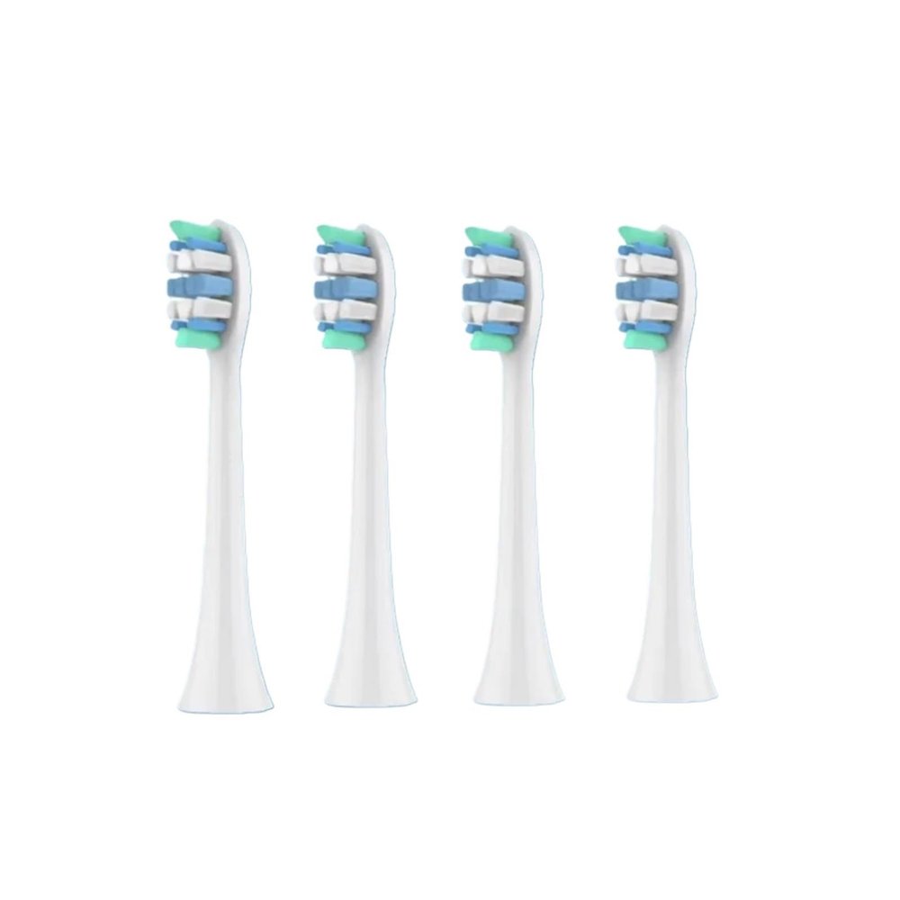 3Models Toothbrush Head,Compatible for with Philips Sonicare HX3/HX6/HX9 Series Models(4pcs 034-p)