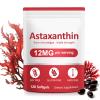 Astaxanthin Supplements,Premium Astaxanthin 12mg Supports Eyes, Joint, Internal Circulation & Skin Health - Natural Anti-Aging Formula, Non-GMO Non-Gluten view 1