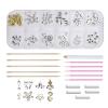 Gems Kit| Bijusx Tooth Sparkling Teeth Gems with 120 Crystals for Decor Diamond Bimux for Women Fashion Jewelry Diamonds Rhinestone