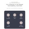 Mini Slimming Treatment Device, Smart Fat Reduction Device with 3 Functional Heads for Fat Breakdown and Skin Improvement view 3
