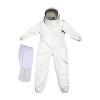 CSDASW Beekeeping Protective Suit Jumpsuit Beekeeper Jacket Clothing For Kids Adult Full Body Anti Bee Suit Beekeeping Clothes Cotton(XL Sleeve Gloves C) view 1