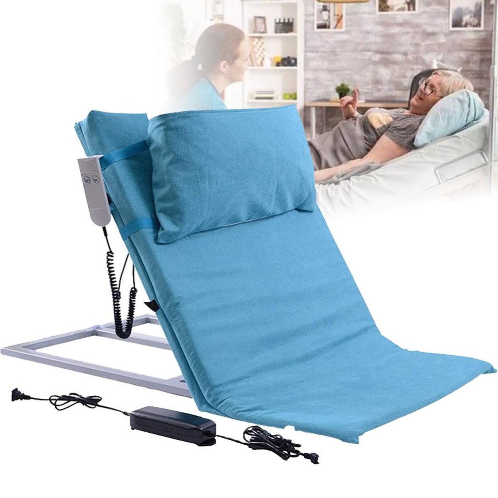 Electric Lifting Bed Backrest - Adjustable Medical Pillow for Neck and Lumbar Support, Relief from Acid Reflux, Postoperative Care, and Snoring