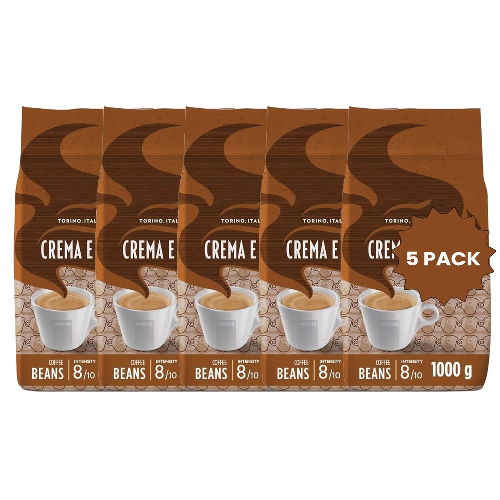 Crema e Aroma Coffee Beans, 1 Kg Pack of 5
