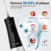 BarberBoss Cordless Water Flosser, Oral Irrigator with 4 Jet Tips and 5 Pressure Modes, Professional Teeth & Gum Cleaner, 340 ml Water Tank and IPX8 Waterproof, QR-7105 (Black) view 3