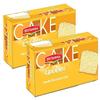 Britannia Vanilla Cake 250g | Soft & Spongy Vanilla Flavoured Slice Cake | Ready-to-Eat Snack | Perfect for Tea Time & Dessert (Pack of 2) view 1