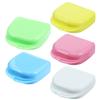Toyvian 5pcs Braces Box Dental Retainer Storage Container Plastic Cases for Mouth Guard for Orthodontic Care and Travel Use view 1