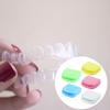 Toyvian 5pcs Braces Box Dental Retainer Storage Container Plastic Cases for Mouth Guard for Orthodontic Care and Travel Use view 2