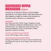 Shaken Udder Raspberry Ripple Milkshake 12x250ml view 3