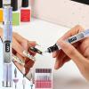 Electric Nail File, 3 Speeds Fingernail Grinding Tool, Rechargeable Foot Callus Grinder for Home Salon Travel Women Girls Men Beginners Outdoor view 3
