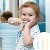 BAZEITFLOW 3PCS Cartoon Hippo Toothbrush Set with Soft Dense Bristles for Safe Material Pink Yellow Blue Brushes for Teeth Care view 3