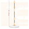 Spin Mop - Reusable Self-Wringing Floor Mop with Washable Heads for Easy Cleaning on Tiled Surfaces - Convenient and Easy to Store view 3