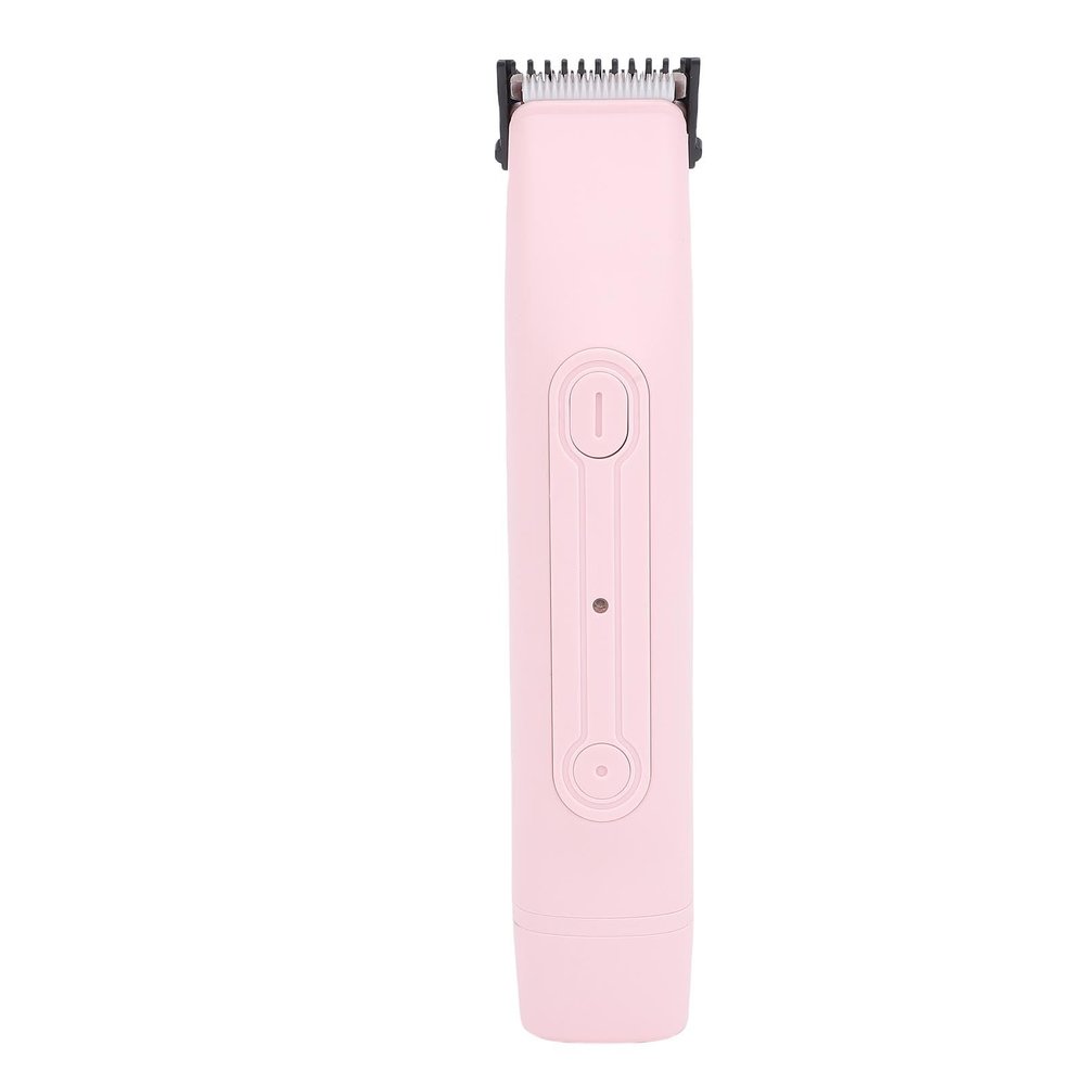 Brrnoo Electric Body Hair Trimmer Women IPX6 Water Proof Groomer Rechargeable Bikini Area Legs Underarms (Roseate)