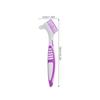 Baluue 8pcs Characters Double-Sided Denture Cleaning Brush Soft Bristles for False Teeth Crevice Brush Teeth Cleaning Tool for Dentures Retainer Care view 2