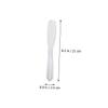 BIUDECO 4pcs Cosmetic Mask Spatulas Premium Plastic Facial Skin Care Applicators Ergonomic Design for Even Application of Peel Serum and Creams Portable view 2