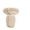 1/2Pair Shoe Heel Post Memory Foam Sticker Insoles Foot Heel Pad Sports Shoes Adjustable Antiwear Feet Insoles Heel Protector(Beige-1Pair) view 1