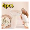 1/2Pair Shoe Heel Post Memory Foam Sticker Insoles Foot Heel Pad Sports Shoes Adjustable Antiwear Feet Insoles Heel Protector(Beige-1Pair) view 3