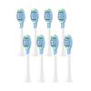 8Pcs Replacement Brush Heads Compatible for Philips HX6064 HX6930 HX6730(C3 White)