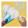 1/2Pairs Kids Memory Foam Insoles Children Orthopedic Pad Breathable Flat Foot Arch Support Insert Sport Shoes Running Care Tool(White-2Pair,31-35) view 2
