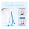 1/2Pairs Kids Memory Foam Insoles Children Orthopedic Pad Breathable Flat Foot Arch Support Insert Sport Shoes Running Care Tool(White-2Pair,31-35) view 4