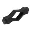 Yosoo Health Gear Universal Front Load Washer Door Prop Stopper, Flexible Holder Prevents Slamming and Mold, Soft Silicone Gripper Keeps Washer Door Open for Air Dry, with 3 Adhesive Striks (black) view 2