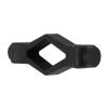 Yosoo Health Gear Universal Front Load Washer Door Prop Stopper, Flexible Holder Prevents Slamming and Mold, Soft Silicone Gripper Keeps Washer Door Open for Air Dry, with 3 Adhesive Striks (black) view 3