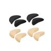 1-4Pairs Sponge Forefoot Insert Pad for Women High Heels Toe Plug Half Sponge Shoes Cushion Feet Filler Insoles Anti-Pain Pads(1Pair-Beige) view 1