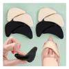 1-4Pairs Sponge Forefoot Insert Pad for Women High Heels Toe Plug Half Sponge Shoes Cushion Feet Filler Insoles Anti-Pain Pads(1Pair-Beige) view 2